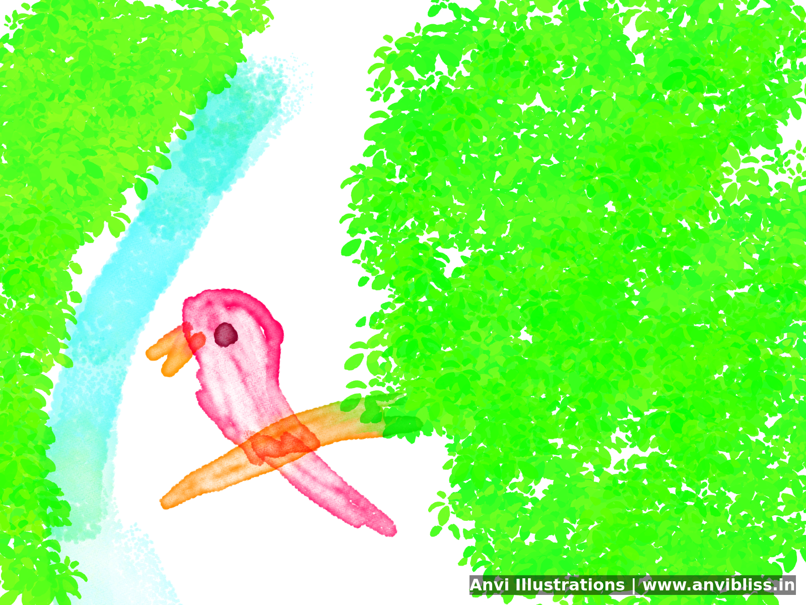 Original digital artwork by Anvi